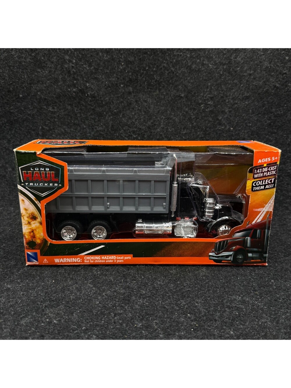 2023 NewRay Kenworth Dump Truck 1:43 Die-Cast with Plastic 15533
